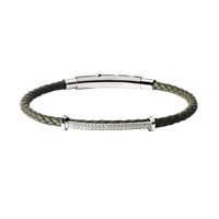 Bracciale Comete Uomo Random in Acciaio Zirconia UBR633 - UBR633